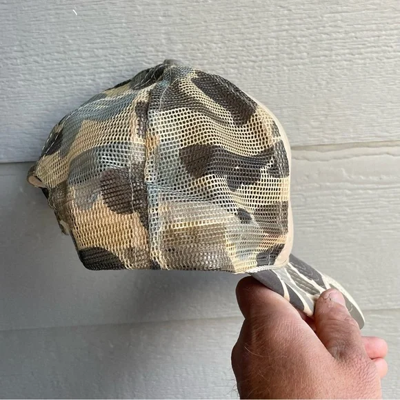 Vintage Ducks Unlimited Hunting Camo Hat Cap - Picture 9 of 15